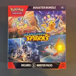Pokemon TCG SURGING SPARKS Booster Bundle Box 6 Packs Brand New Sealed - Image 1