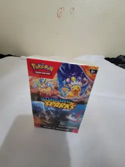 Pokemon TCG Surging Sparks Booster Bundle SV08 6 packs New Sealed - Image 1