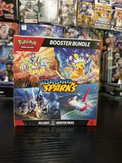 Pokemon TCG Surging Sparks Booster Bundle-6 Booster Packs New Sealed - Image 1