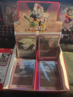 UNION ARENA TCG HUNTER×HUNTER Booster Box Japanese BANDAI - Opened - Image 1