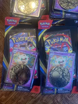 Pokemon TCG Phantasmal Flames Blister Sealed 10Booster Packs Cottonee Whimsicott - Image 2