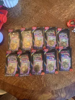 Pokemon TCG Phantasmal Flames Blister Sealed 10Booster Packs Cottonee Whimsicott - Image 1