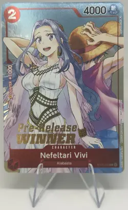 Nefeltari Vivi - ST01-009 - NM - Pre-release Winner - Promo - One Piece - OP1-44 - Image 2