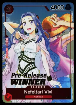 Nefeltari Vivi - ST01-009 - NM - Pre-release Winner - Promo - One Piece - OP1-44 - Image 1