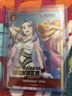 Nefeltari Vivi - ST01-009 - NM - Pre-release Winner - Promo - One Piece - OP1-44 - Image 2
