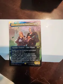 Emet-Selch of the Third Seat (Borderless) (Chocobo Track Foil) Commander: Final - Image 1