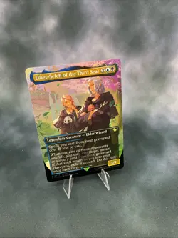 Emet-Selch of the Third Seat (Borderless) (Chocobo Track Foil) Commander: Final - Image 1