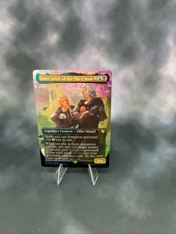 Emet-Selch of the Third Seat (Borderless) (Chocobo Track Foil) Commander: Final - Image 2