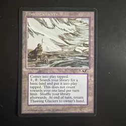 Thawing Glaciers Alliances 1996 Lightly Played LP Magic The Gathering Mtg - Image 1