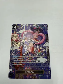 Perona OP06-093 OP14 SP English Alternate Art The Azure Sea's Seven One Piece - Image 1
