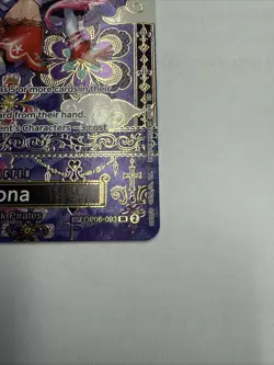Perona OP06-093 OP14 SP English Alternate Art The Azure Sea's Seven One Piece - Image 2