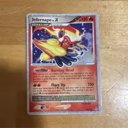 Pokemon Infernape LV.X Diamond & Pearl Rare Holo 121/130 120HP English TCG - Image 1