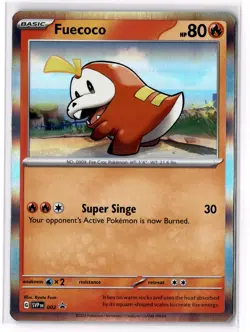 Fuecoco - 002 SV: Scarlet & Violet Promo Cards Holo NM - Image 1