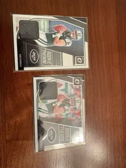 2018 Optic Sam Darnold Rookie Phenom Jersey 2 Card Lot Both Variations - Image 3