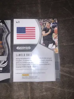 LAMELLO BALL ROOKIE 2 CARD LOT *CRUSADE* & *DRAFT PICKS* - Image 4