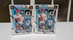2025 Panini NFL Donruss Football Trading Card Blaster Box Sealed Lot of 2 - Image 1