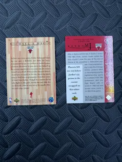 Upper Deck Michael Jordan Card Lot Of 2 Raw Mint - Image 2