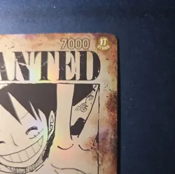 Monkey D. Luffy OP13-118 SP SEC Wanted Poster English -NM - Carrying On His Will - Image 3