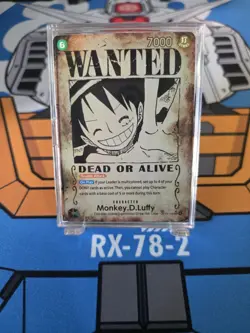 Monkey.D.Luffy (118) (Wanted Poster) ENGLISH OP13-118 Carrying On His Will NM - Image 1