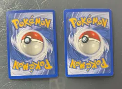 2003 PIKACHU 12 HOLO BLACK STAR PROMO & MEOWTH 13 HOLO POKEMON CARD N/MINT - Image 2