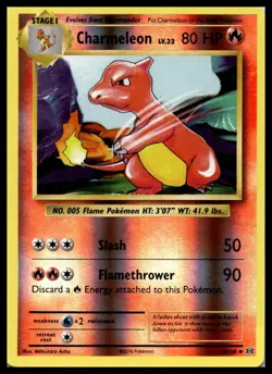 Charmeleon 10/108 XY - Evolutions Reverse Holo Pokemon Card | NM - Image 1