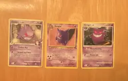 Pokemon Gengar 40/111 20/62 17/99 3 Card lot - Image 1