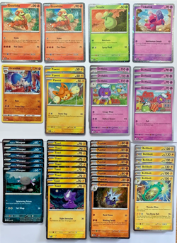 Pokemon Card Lot of 106 Cosmo Foil Promos, Scarlet & Violet Era+, NM (Full Pics) - Image 1