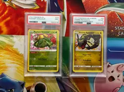 Pokemon Card Lot PSA Lot Venusaur Shiny Rayquaza - Image 1