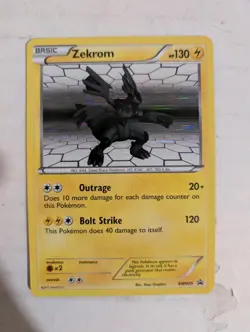 Zekrom BW005 NM Black & White Holo Promo Pokemon Card - Image 1
