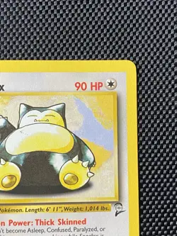 Snorlax 30/130 Base Set 2 Rare Non-Holo Vintage Pokemon TCG Card MP/LP - Image 3