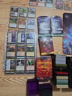 huge lot of mtg magic the gathering cards over 3380 cards foils mythic rare art - Image 4