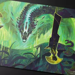 Tarkir Dragonstorm Emergent Ultimatum card Playmat Magic: The Gathering - Image 1