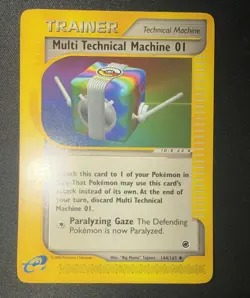 Pokemon Expedition 144/165 Multi Techinal Machine 01 Card - Image 1