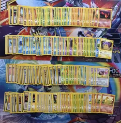 Vintage Pokemon Card Lot WOTC Sets Era Fire 190+ - Image 1
