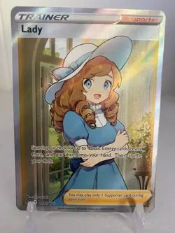 Lady - 193/196 - Pokemon Lost Origins Sword Shield Full Art Ultra Rare Card NM - Image 1