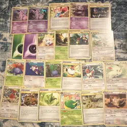 Pokemon TCG Mixed Card Lot 24 Cards Espeon Togepi Scyther Regular Holo - Image 1
