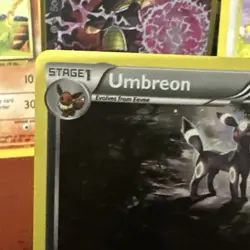 Umbreon Black Star Promo XY96 Cosmos Holo Card Near Mint Condition - Image 2