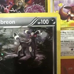 Umbreon Black Star Promo XY96 Cosmos Holo Card Near Mint Condition - Image 4