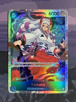 Yamato OP13-054 SR One Piece Carrying On His Will Foil Card Near Mint NM - Image 1