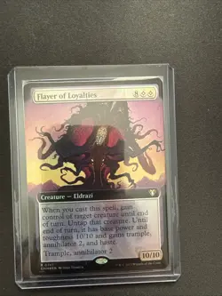 Flayer of Loyalties (Extended Art) Commander Masters Foil - Image 1