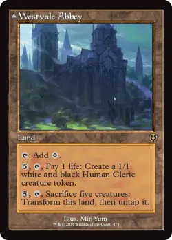 Westvale Abbey (Retro Frame) Normal R Innistrad Remastered 474 NM - Image 1