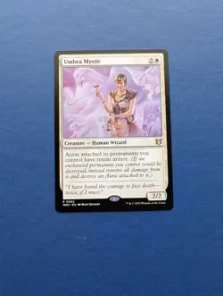 MTG Umbra Mystic: Wilds of Eldarine Commander #82 - NM - Image 1