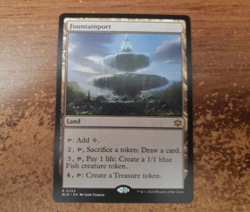 Fountainport - Bloomburrow BLB - Regular Land - Near Mint Rare - Image 1