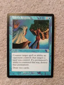 Teferi's Response Invasion Rare EX+ MTG - 78/350 X1 English - Image 1