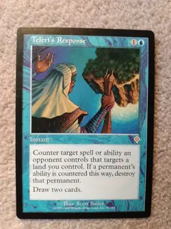 Teferi's Response Invasion Rare EX+ MTG - 78/350 X1 English - Image 2