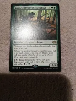 MTG Zask, Skittering Swarmlord Jumpstart 2022 047, NM, English X1 - Image 3