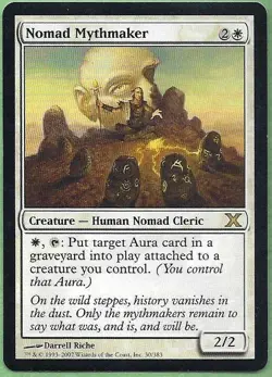 NOMAD MYTHMAKER Magic the Gathering MTG 10th Edition - Image 1