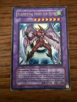 Elemental Hero Air Neos STON-EN034 Strike of Neos 1st Edition - Image 1