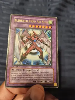 Elemental Hero Air Neos STON-EN034 Strike of Neos 1st Edition - Image 5