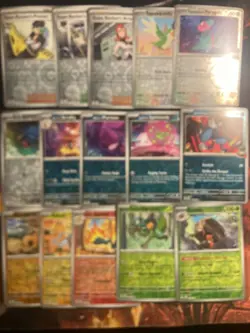 Pokemon Card - Destined Rivals - Reverse holo - NM - Lot of 15 cards - Image 1